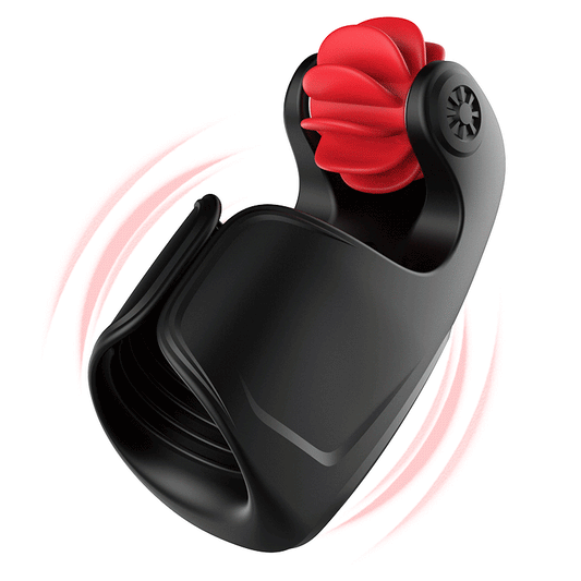 10 Klopfen & Vibration 10 Rotationen Tornado Masturbator Trainer