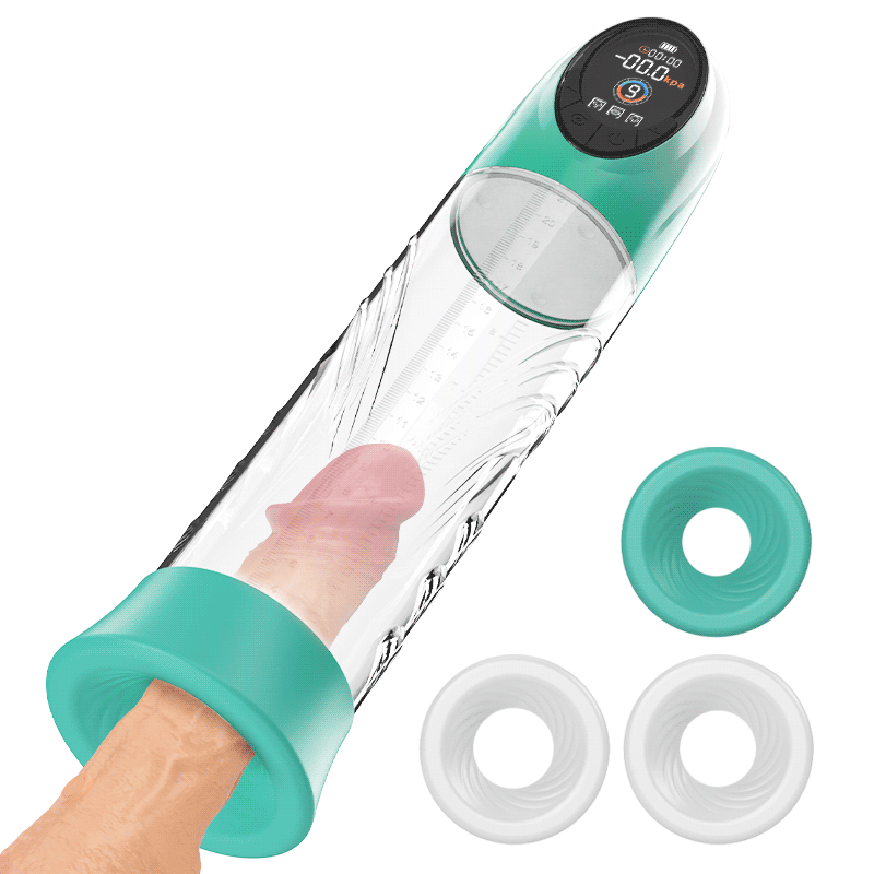 Green Pioneer – Wasser-Penispumpe mit 4 Druckstufen und 9 Saugmodi und –  ACMEJOY-De