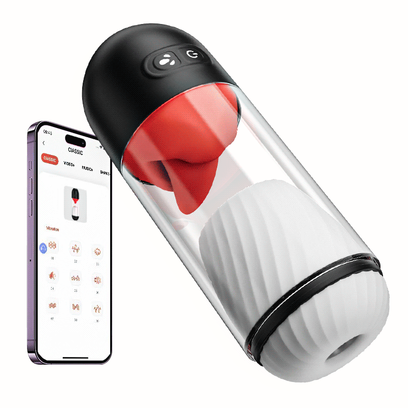 Oralsex-Banshee-Masturbator 4 in 1，Abnehmbarer，9Drehung 9Vibration，IPX –  ACMEJOY-De