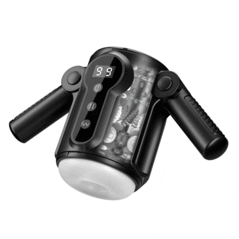 Automatischer Masturbator fr Mnner mit zwei Griffen und Stretch-Vibr ACMEJOY-De Automatischer Masturbator fr Mnner mit zwei Griffen und Stretch-Vibr ACMEJOY-De