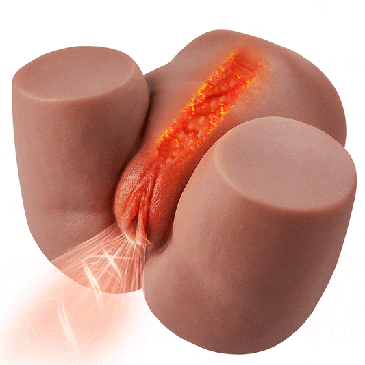 Elektrischer Big Ass 5 Suck Squeeze + 10 Vibrationskanäle + Automatische Heizung + Wasserdicht 12,79 lbs