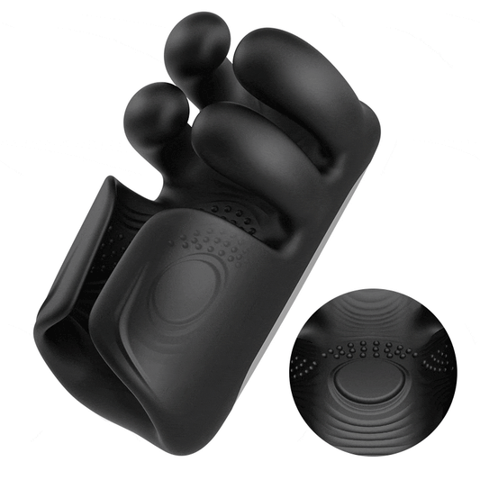 Automatischer 10 Finger Pinchin & Tapping für Massage Therapie Penis Vibrator