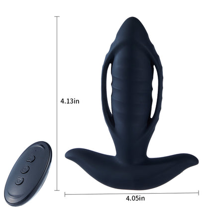 Prostata-Stimulation Anal Plug 8 teleskopisch 12 Vibration