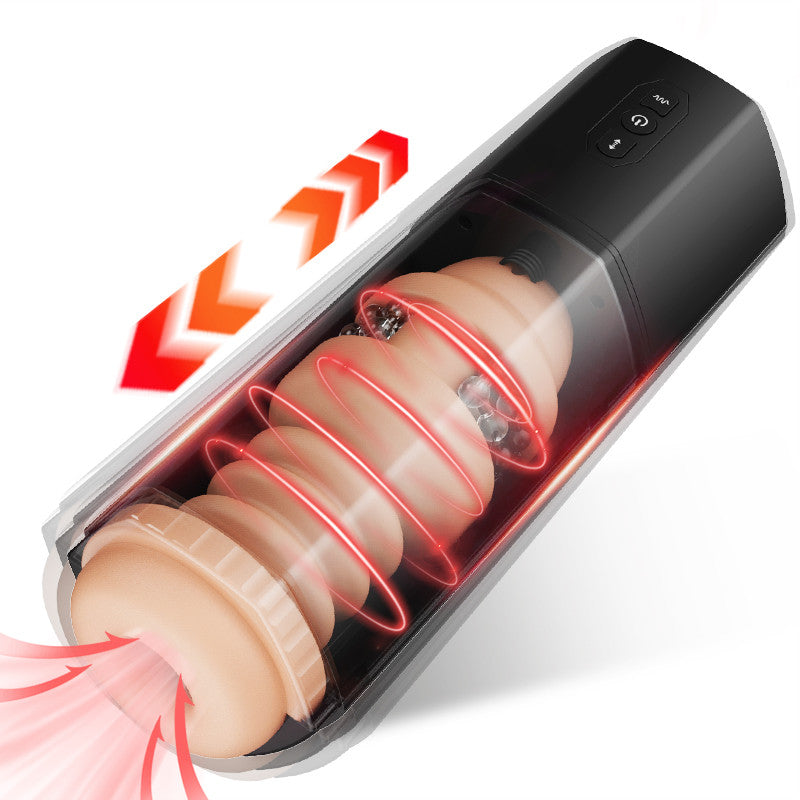SUFI 5 Teleskop 5 Vibrations Masturbator für Männer