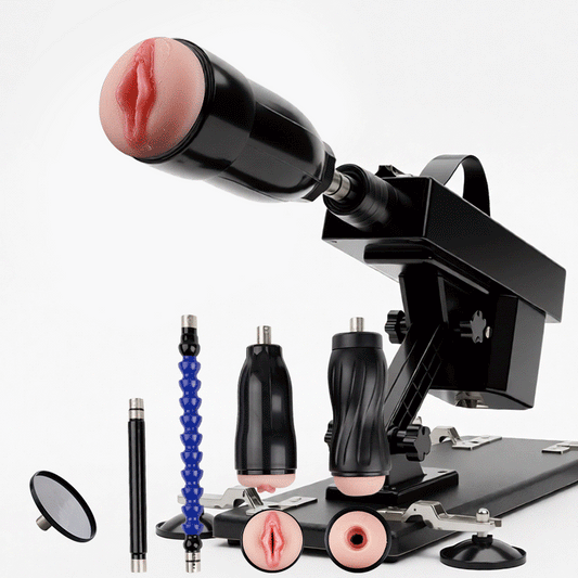 DualStorm – Automatischer Stoß-Masturbator mit doppeltem Eingang für Männer für ein realistisches Erlebnis