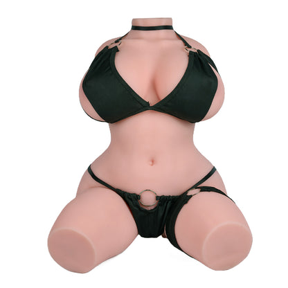 【freies Heizelement 】Bürosekretärin Jenni langbeinige Puppe Doppelkanal Hautfarbe 13kg