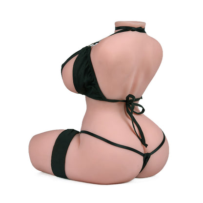 【freies Heizelement 】Bürosekretärin Jenni langbeinige Puppe Doppelkanal Hautfarbe 13kg