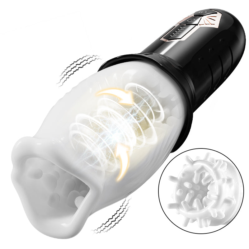 TORNADO 10 Vibration 5 Rotation 2 IN 1 Oralsex Cup Masturbator ACMEJOY-De TORNADO 10 Vibration 5 Rotation 2 IN 1 Oralsex Cup Masturbator ACMEJOY-De