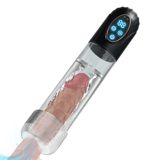 Elektrische Penis-Pumpe, wasserdicht, 7 Modi, Wasserdicht nach IPX7 Standard