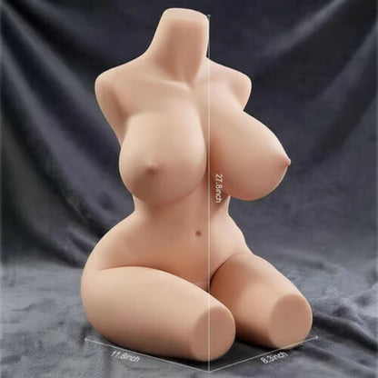 【Versand am 8. Mai】37.03 Pfund Riesige Brüste Zwei Kanal Sexy Realistischer Männlicher Masturbator