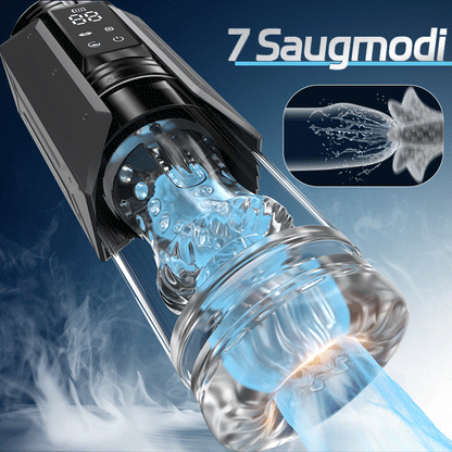 King -100% Wasserdicht 4 IN 1 Automatischer Masturbator für Männer