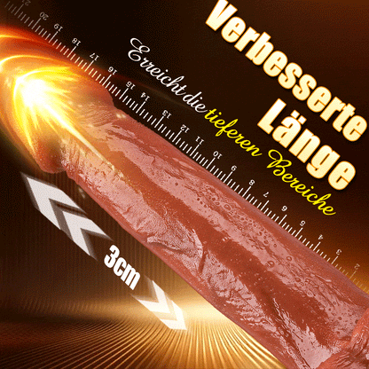 Marcus 2.0 – Upgraded extra dicker und langer realistischer Dildo in vergrößerter Größe für intensive Fülle