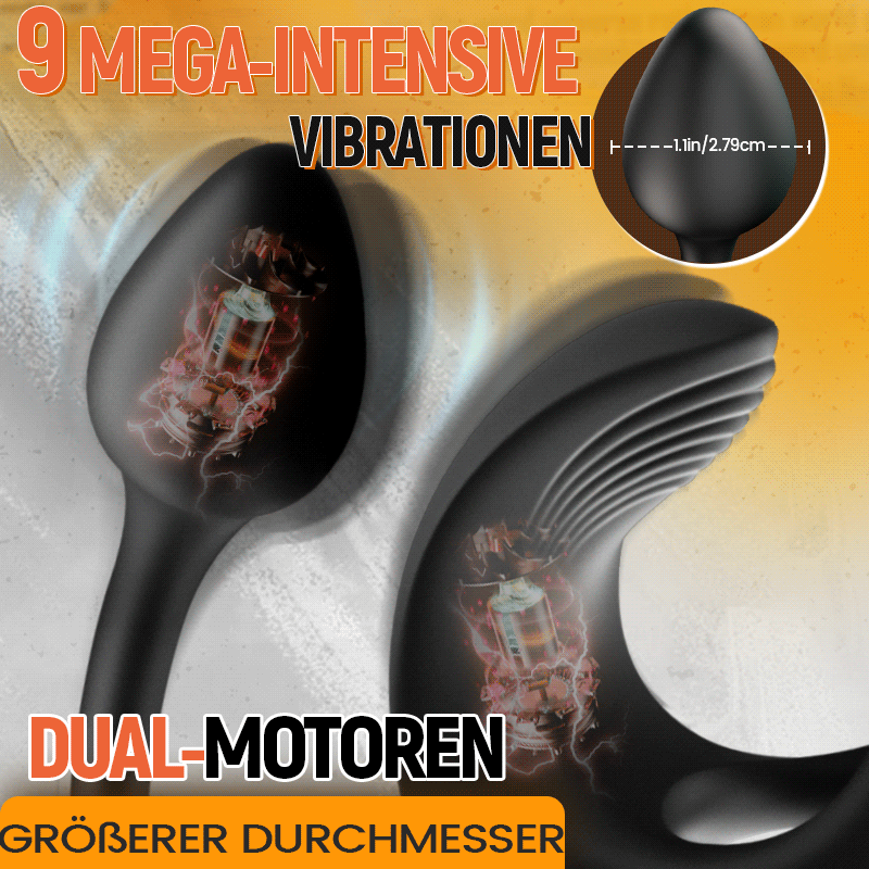 Zenith - Anal Plug kugelfrmiger Vibrationsstimulator mit Penisringe ACMEJOY-De Zenith - Anal Plug kugelfrmiger Vibrationsstimulator mit Penisringe ACMEJOY-De