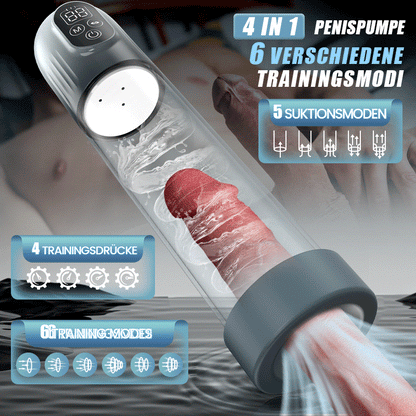 Moss - 4-in-1-Vakuum-Penispumpe mit mehreren Trainingsmodi ACMEJOY-De Moss - 4-in-1-Vakuum-Penispumpe mit mehreren Trainingsmodi ACMEJOY-De