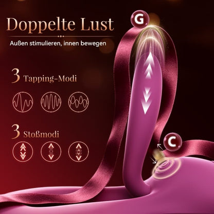 Ryder – Freihändige Reitmaschine zur G-Punkt-Stimulation, verstellbares Stoßen & Klopfen mit flexiblem, körperangepasstem Design