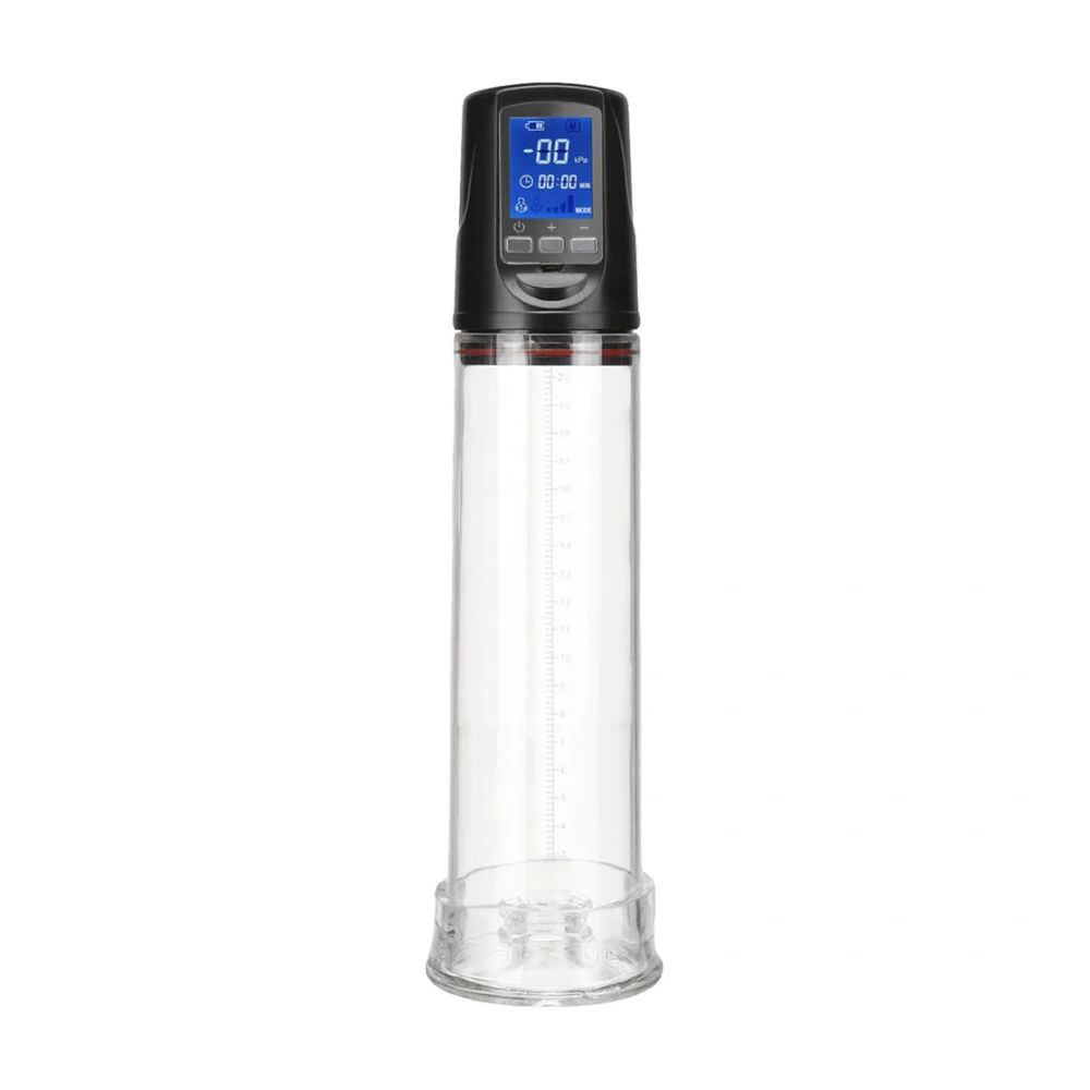 Automatische Penispumpe 2 Saugmodi Vakuumpumpe Penis LED - ACMEJOY