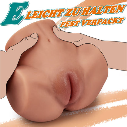 Versand am 2. Februar Mit engen Schamlippen, 2 Löchern, Grace Juicy Pussy Realistischer Hintern 1,9 kg