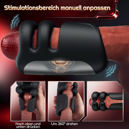 Automatischer 10 Finger Pinchin & Tapping für Massage Therapie Penis Vibrator
