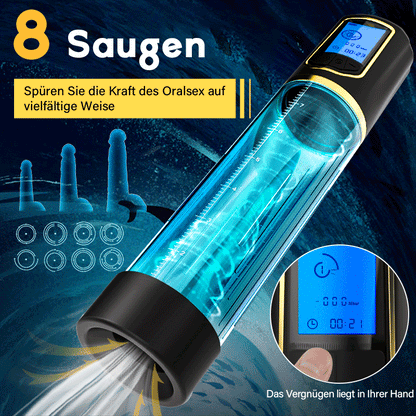 AIS Penispumpe Penistraining 8 Saug-Masturbator