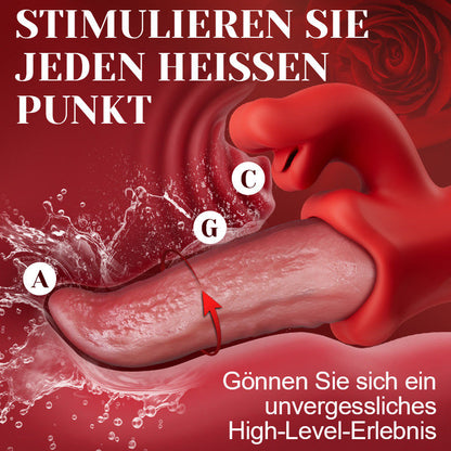 Vesper - Tiefes Zungenleck-Vibrator fr verlngertes Vergngen mit 10 ACMEJOY-De Vesper - Tiefes Zungenleck-Vibrator fr verlngertes Vergngen mit 10 ACMEJOY-De