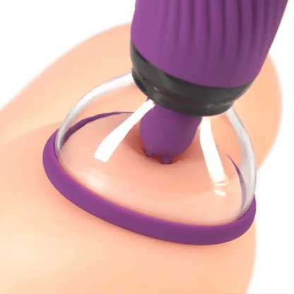 MELODY Rabbit Design 10 Vibration 5 Saugen Saugnapf für Klitoris