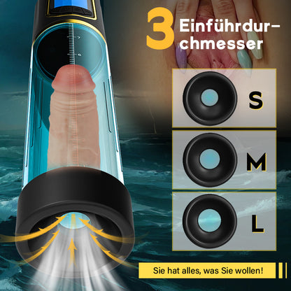 AIS Penispumpe Penistraining 8 Saug-Masturbator