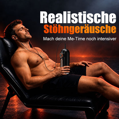 Alien – 6-in-1 Masturbator mit Stoßbewegung, Vibration & Wärmefunktion, Blowjob-Gefühl mit 4 Saugmodi