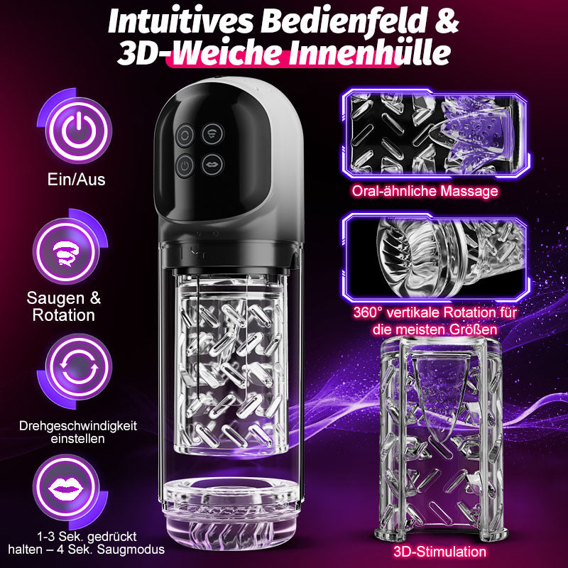 Vortex - 7 Saugen Dual-Temperatur SPA Boner Enlarger 7 Rotierende 360 ACMEJOY-De Vortex - 7 Saugen Dual-Temperatur SPA Boner Enlarger 7 Rotierende 360 ACMEJOY-De