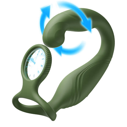 【Pro-Safety-Silikon-Serie】Vibrierender Prostata-Massager für Paare und Gay-Vergnügen