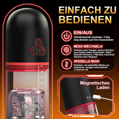 S-HANDE - 2 IN1 9 Vibration 3 Saugmodi Penispumpe S-HANDE ACMEJOY-De S-HANDE - 2 IN1 9 Vibration 3 Saugmodi Penispumpe S-HANDE ACMEJOY-De
