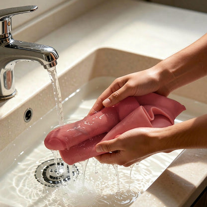 Hunter – 6,69 Zoll Silikon Strap-On-Dildo, wiederverwendbarer, elastischer Slip für Männer und Paare