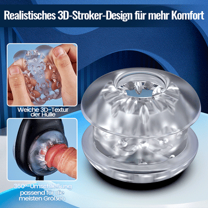 AssistPro-Freihändig! 9 Stretch 9 Vibrationsgürtel Wearable Masturbator