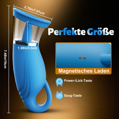 Sierra - Saugintensiver Zungenleck-Clitoris- & Nippelstimulator