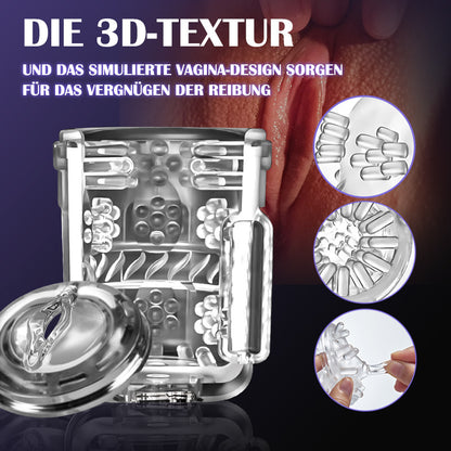 【SALE】Warrior Rotieren 3 IN 1 Automatischer Masturbator Cup