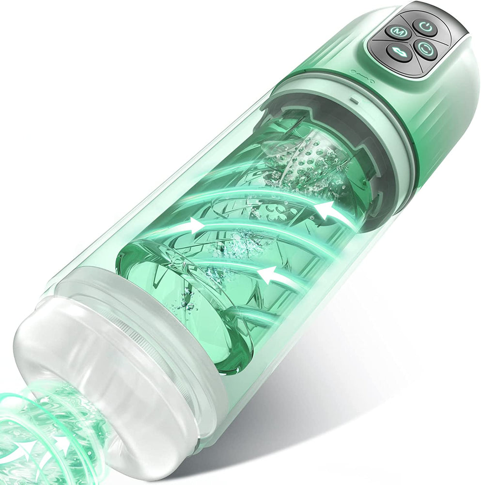 【Vorverkauf bis 20. Oktober】Electric Masturbator with 7 Suction Modes in Water 7 Rotation Modes