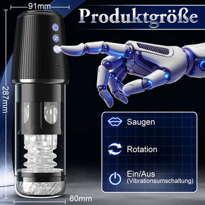 Datenschutzverpackung6-in-1 Masturbator 5-Rotation, Saugfunktion, 7- ACMEJOY-De Datenschutzverpackung6-in-1 Masturbator 5-Rotation, Saugfunktion, 7- ACMEJOY-De