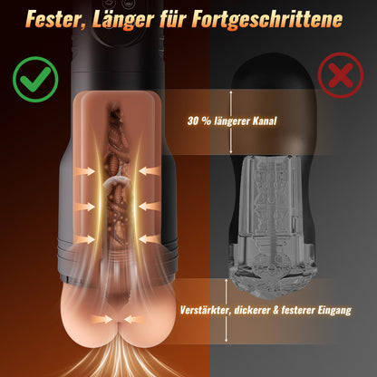 Bolt - Realistischer Arsch Taschenmuschi Spielzeuge | Analer männlicher Masturbator Becher