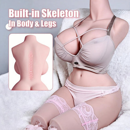 37.03 Pfund Riesige Brüste Zwei Kanal Sexy Realistischer Männlicher Masturbator