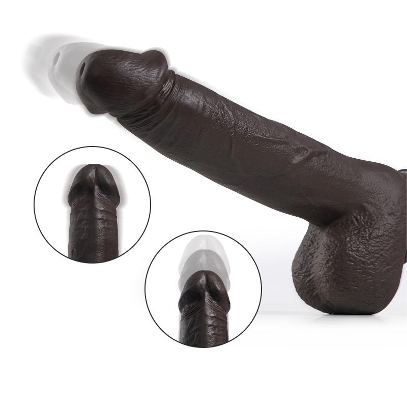 18 CM Realistischer Dildo 3 Stoßen 5 Vibrieren