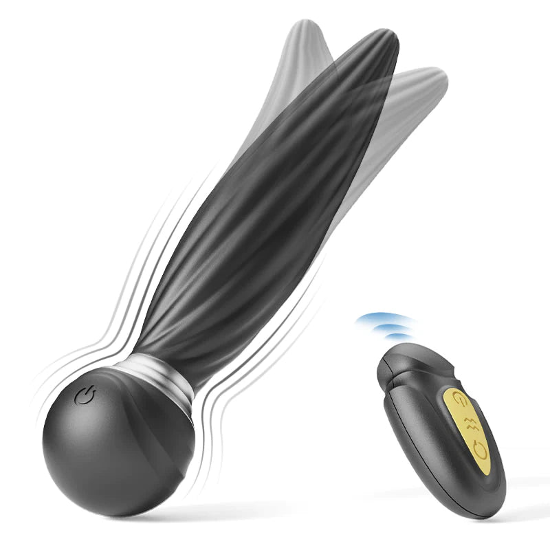 【Zeitlich begrenztes Geschenk】7 Vibration 7 Rotation Remote Prostata Anal  Plug DAISY