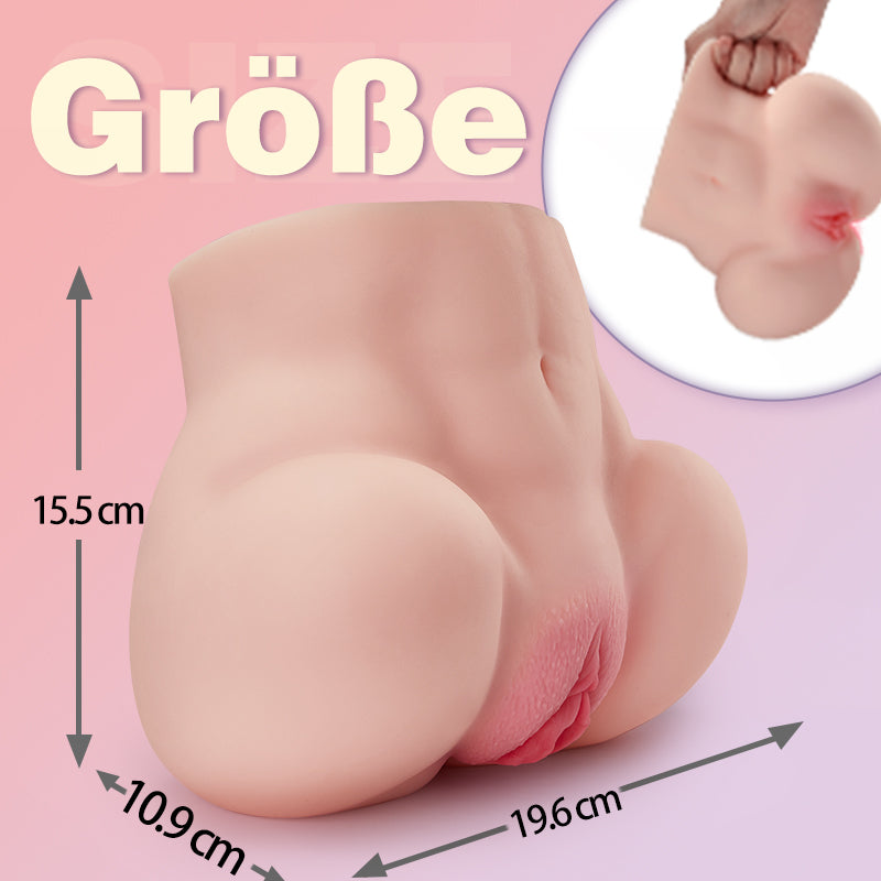 【Ygritte】1,5 kg Realistische Sexpuppe mit Doppelte Schamlippen und super echte Klitoris