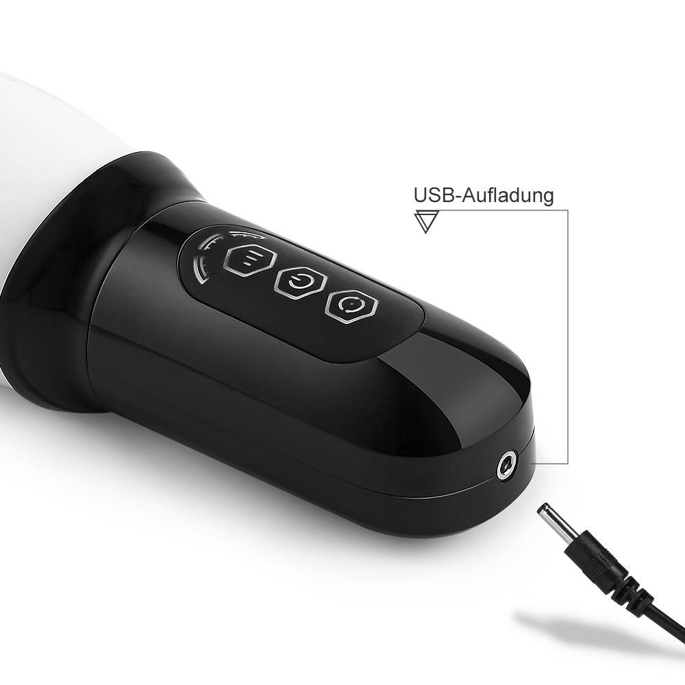 Oralsex Masturbator 4 Rotationsmodi 3 Rotationsschwindigkeit Weiß - ACMEJOY