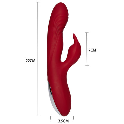 3 IN 1 Rabbit Vibrator 10 Vibrieren G-punt Clitoris Anus Stimulatie