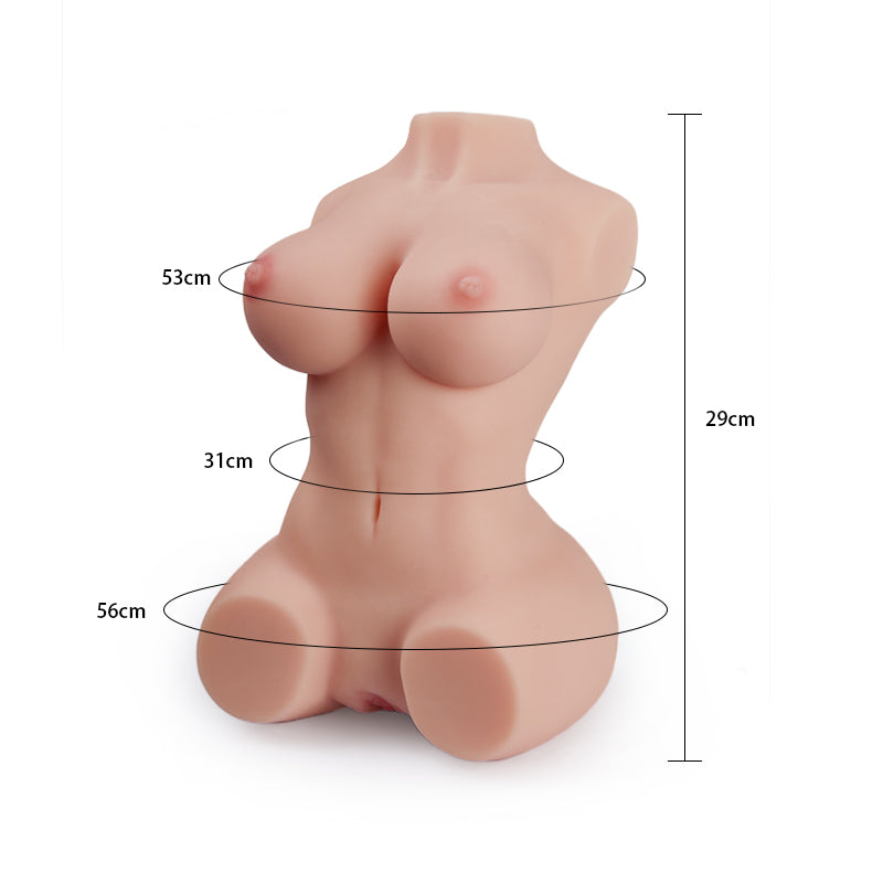 3,6 kg Liebespuppe Realistischer Masturbator mit 3D-Vagina und Anus