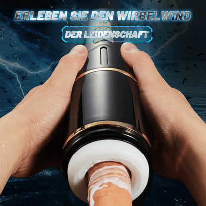 7 Teleskopischer und drehbarer elektrischer Masturbator Cup, Sexspielzeug für Männer
