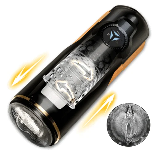 DYLAN Vulva Mouth 5 Thrusting Rotating 2 in 1 Automatischer Masturbationsbecher