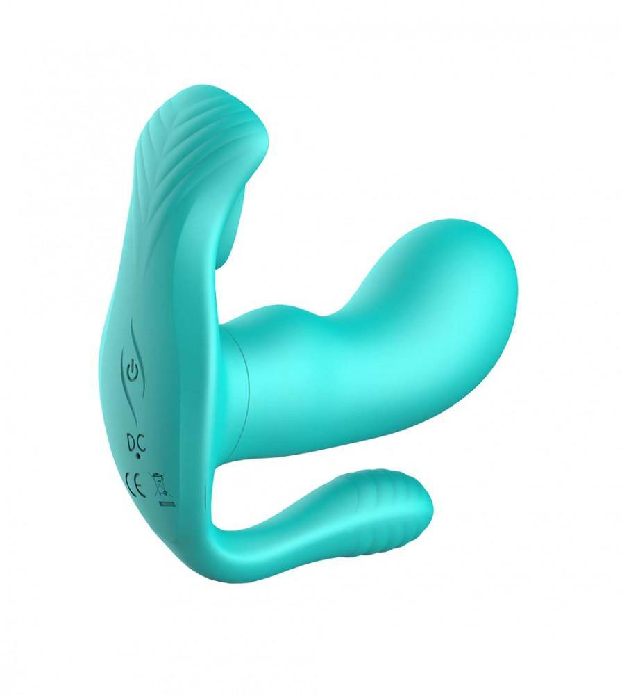 Meerjungfrau Auflegevibrator 9 Vibrationsmodi Vibratoren Meerblau YIRAN - ACMEJOY
